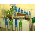 Aluminum Oxygen Cylinder Oxygen Tank, Medical Gas Supplying System Bottle